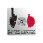 Découpe-Pizza Ingenio+ Inox + Étui de Protection