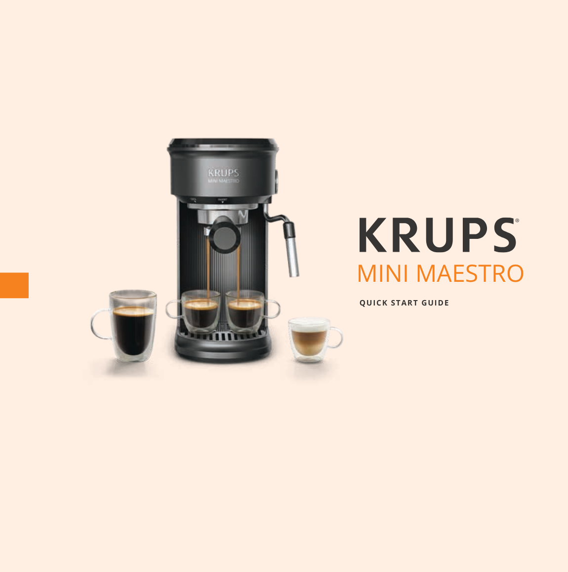 Machine à Café Expresso Mini Maestro Noir