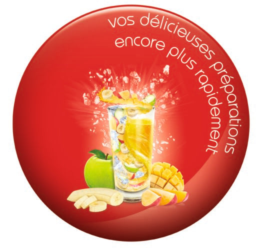 Blender 600W Avec Deuxième Bol Gratuit Noir