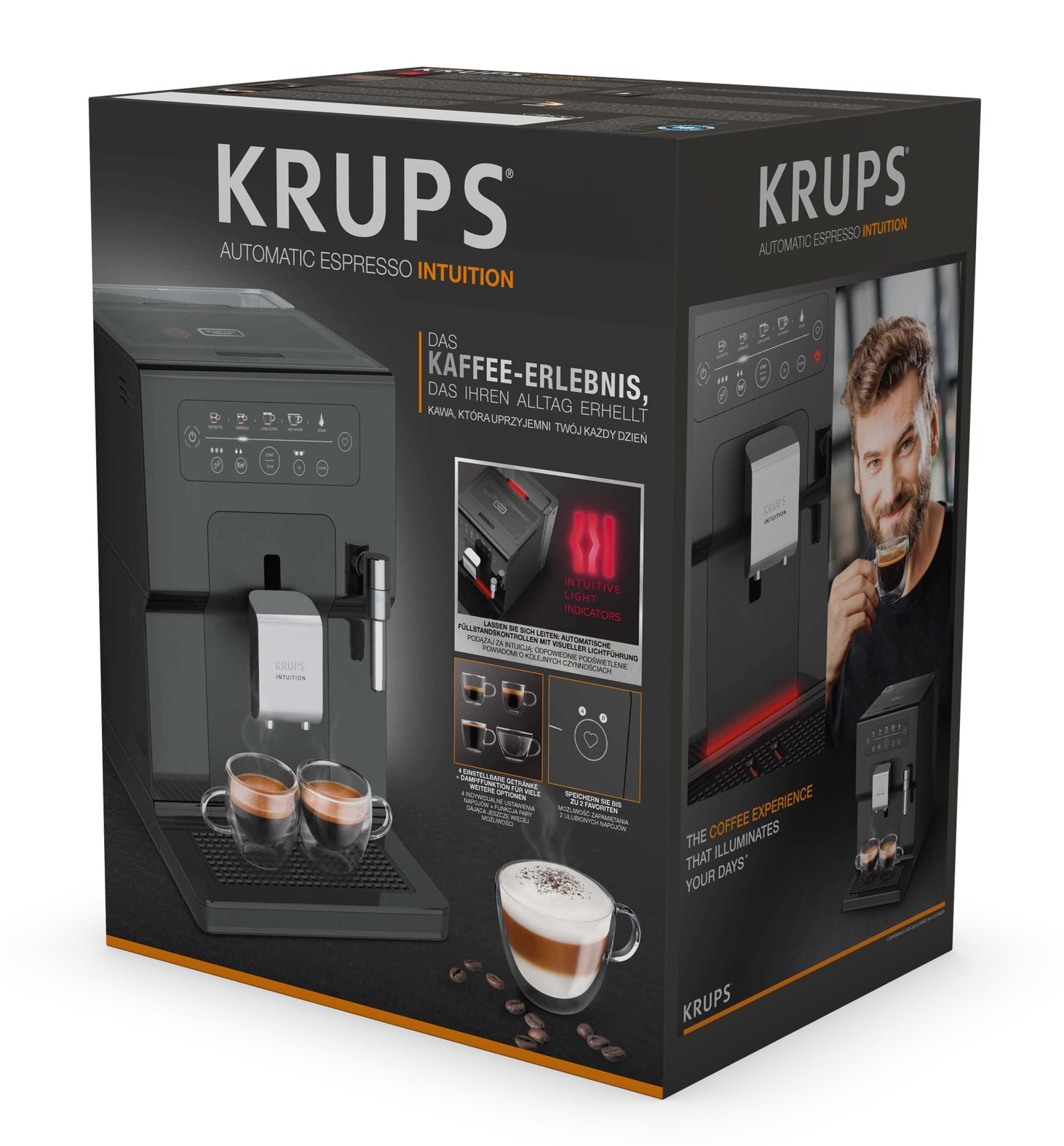 Machine à Café Intuition avec Broyeur à Grain