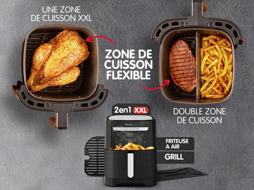 Friteuse Sans Huile Easy Fry & Grill XXL Noir