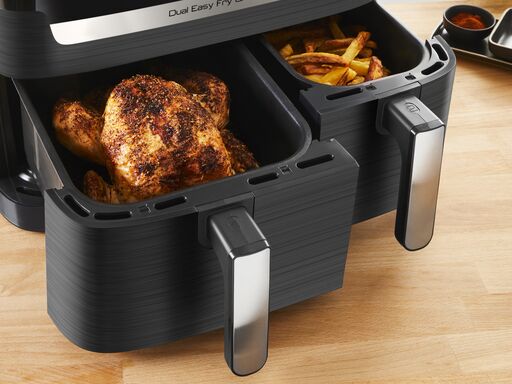Friteuse sans huile Dual Easy Fry & Grill