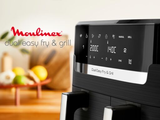 Friteuse sans huile Dual Easy Fry & Grill