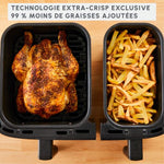 Friteuse sans huile Dual Easy Fry & Grill