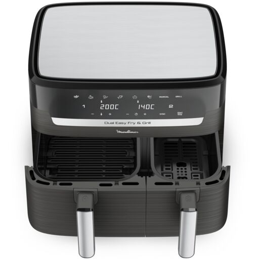 Friteuse sans huile Dual Easy Fry & Grill