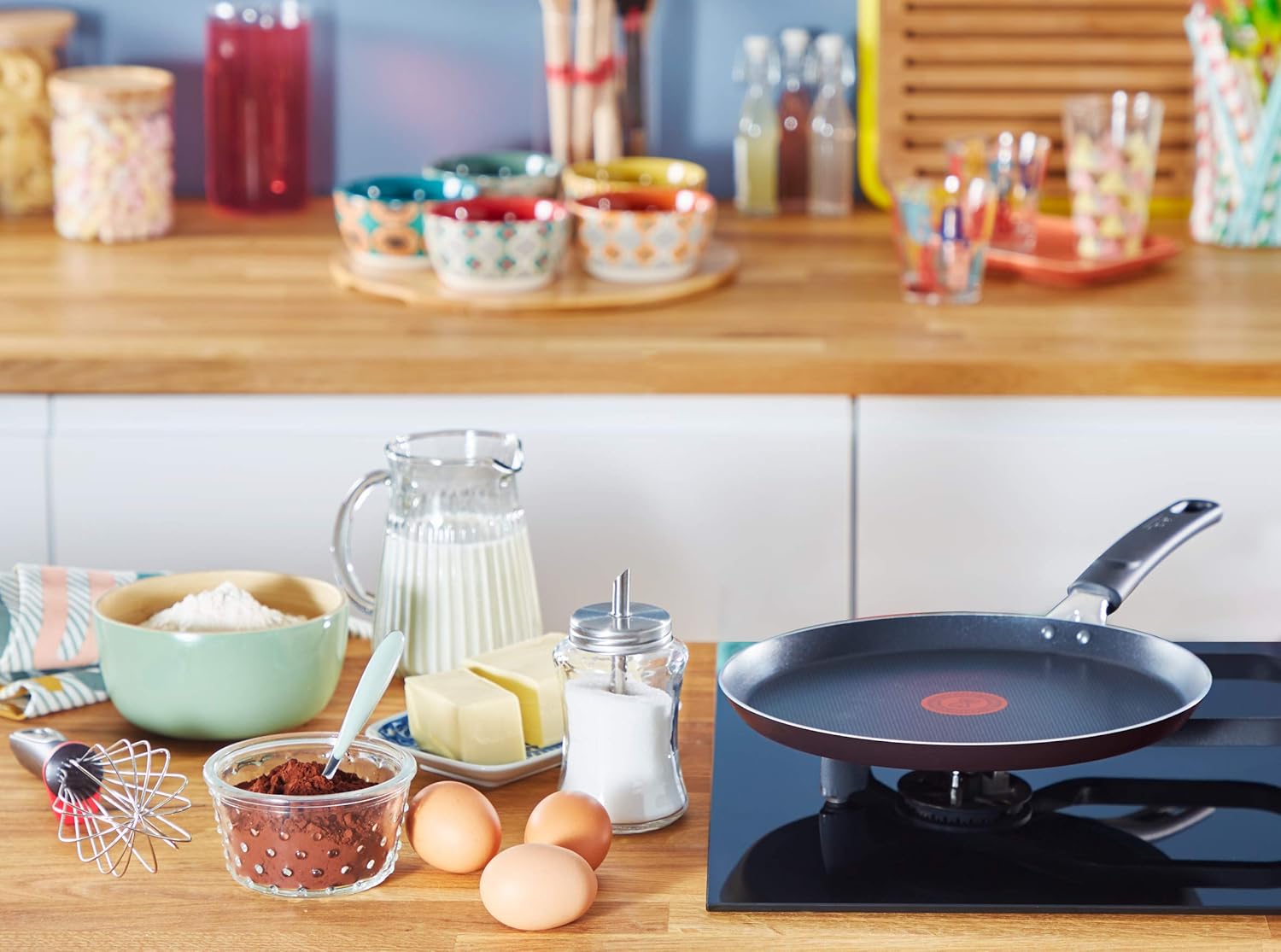 Crêpière 34cm Easy Cook & Clean + Répartiteur Galettière