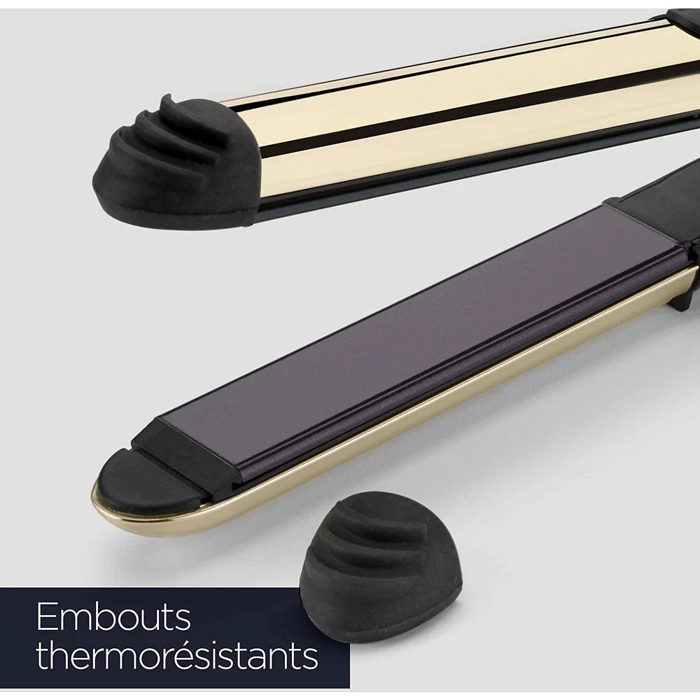 Lisseur Cheveux Black Onyx 2 en 1