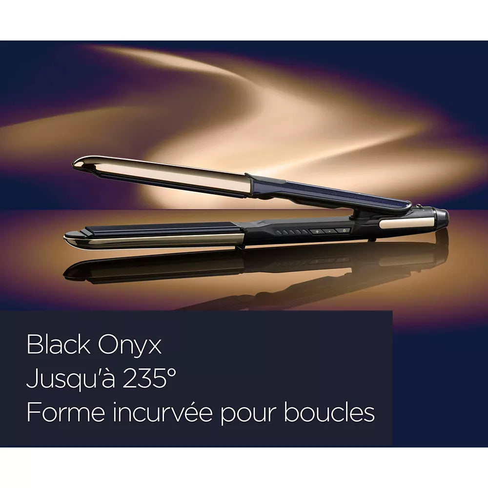 Lisseur Cheveux Black Onyx 2 en 1