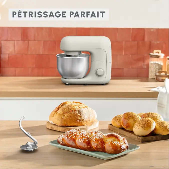 Robot Pétrin MasterChef 800W Bake Essential Ivoire