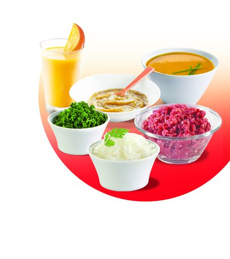 Moulinette 800W avec bol 1.5L Blanc