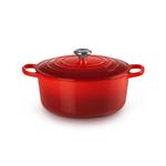 Cocotte 28cm Ronde En Fonte Emaillée