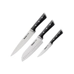 Couteau Sandoku Ice Force Set de 3 – Acier Inoxydable