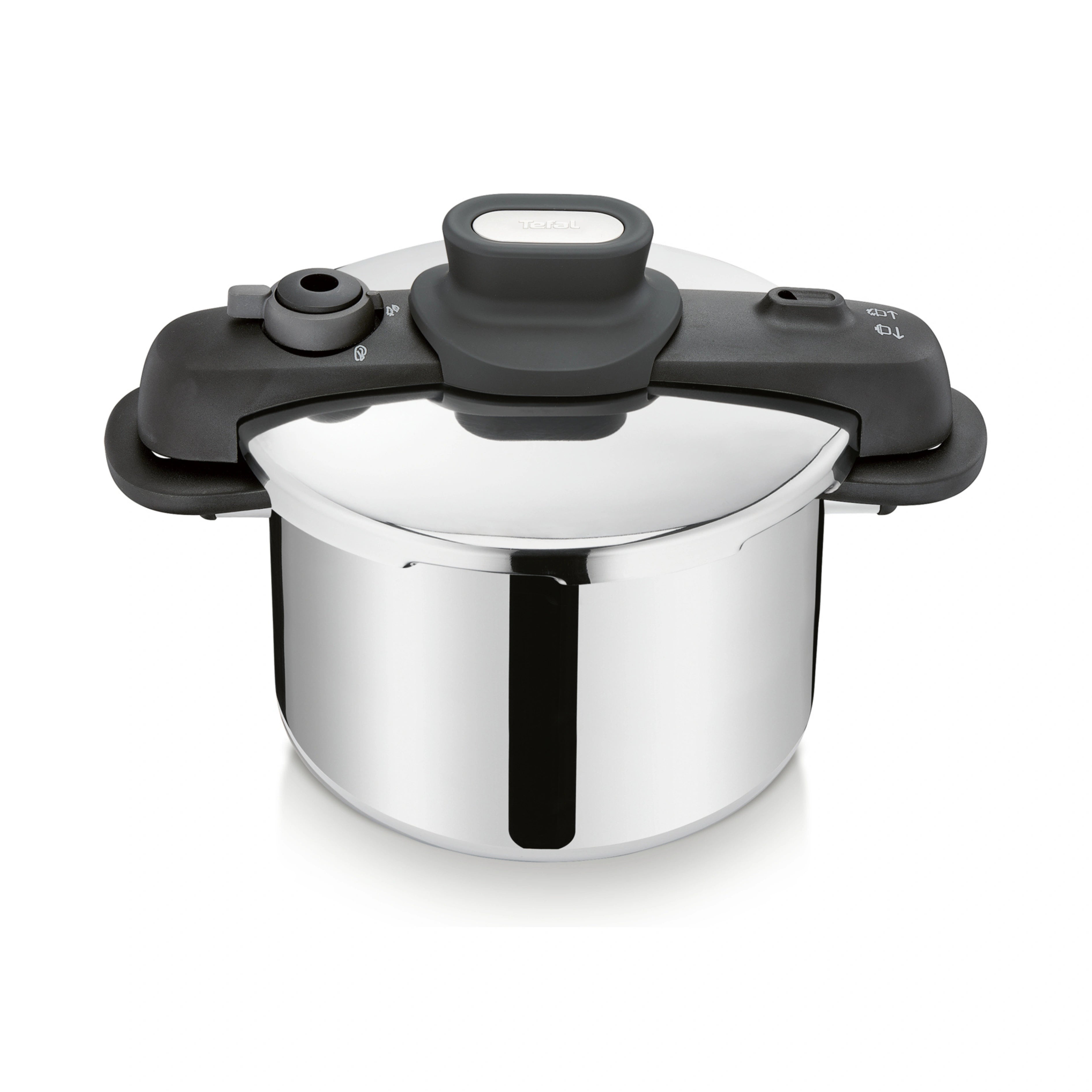 Cocotte Tefal Secure Compact - 6L Inox