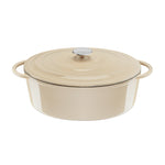 Faitout en Fonte Lov Ovale 34x26cm