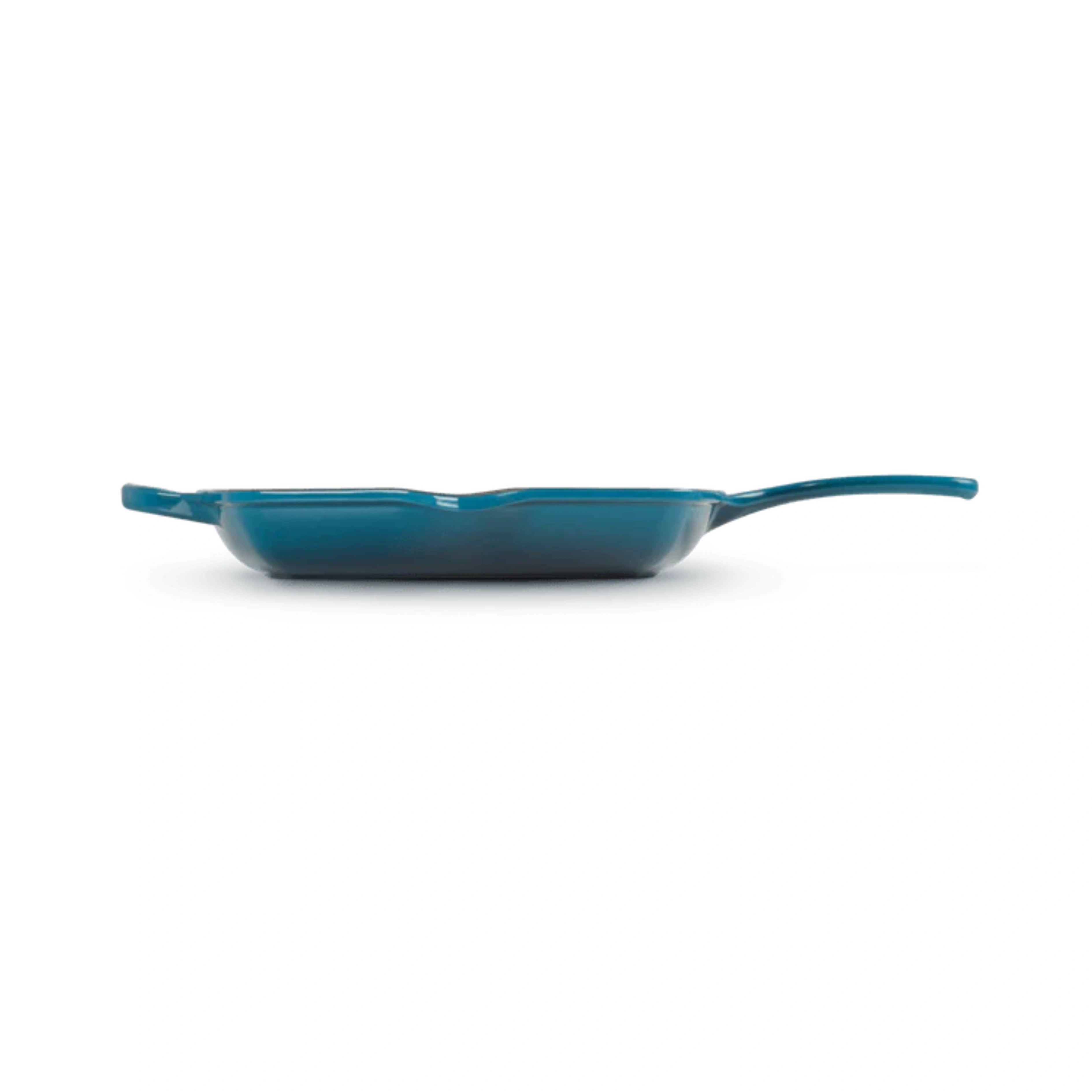 Skillet Carré En Fonte Emaillée 26cm Deep Teal