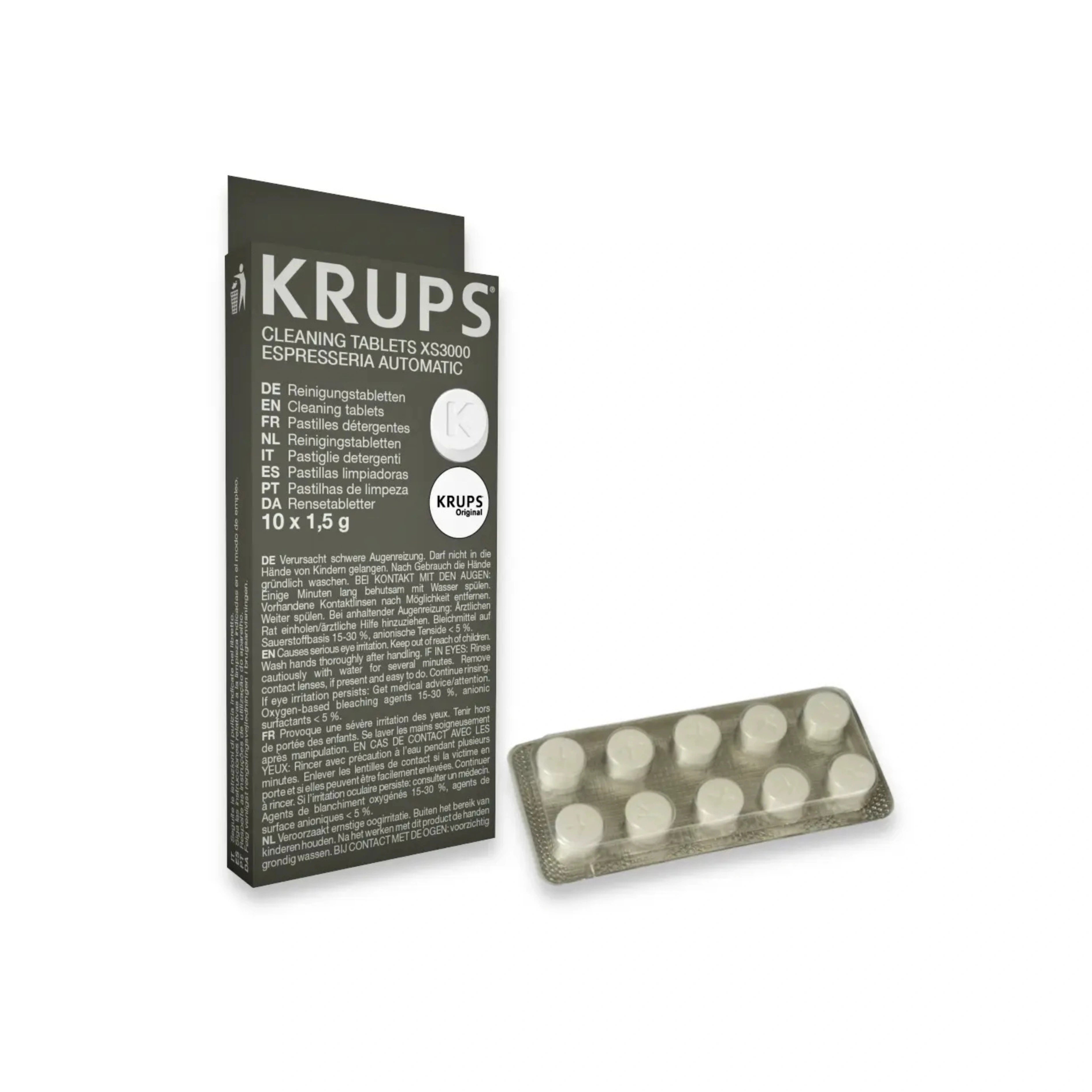 Lot De 10 Pastilles Nettoyantes Pour Espresseria