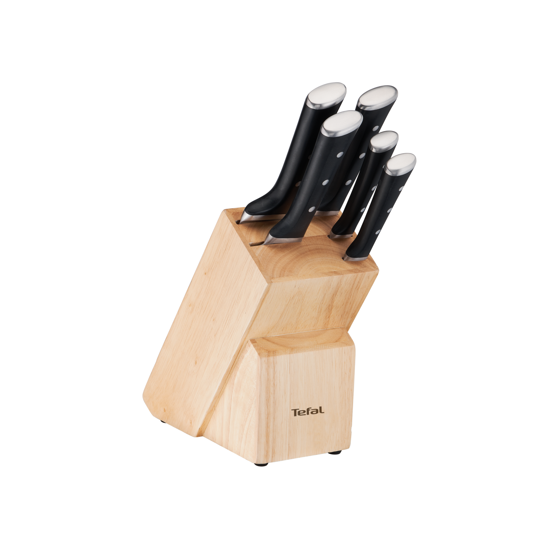 Ice Force Set De 5 Couteaux De Cuisine + Bloc à Couteaux