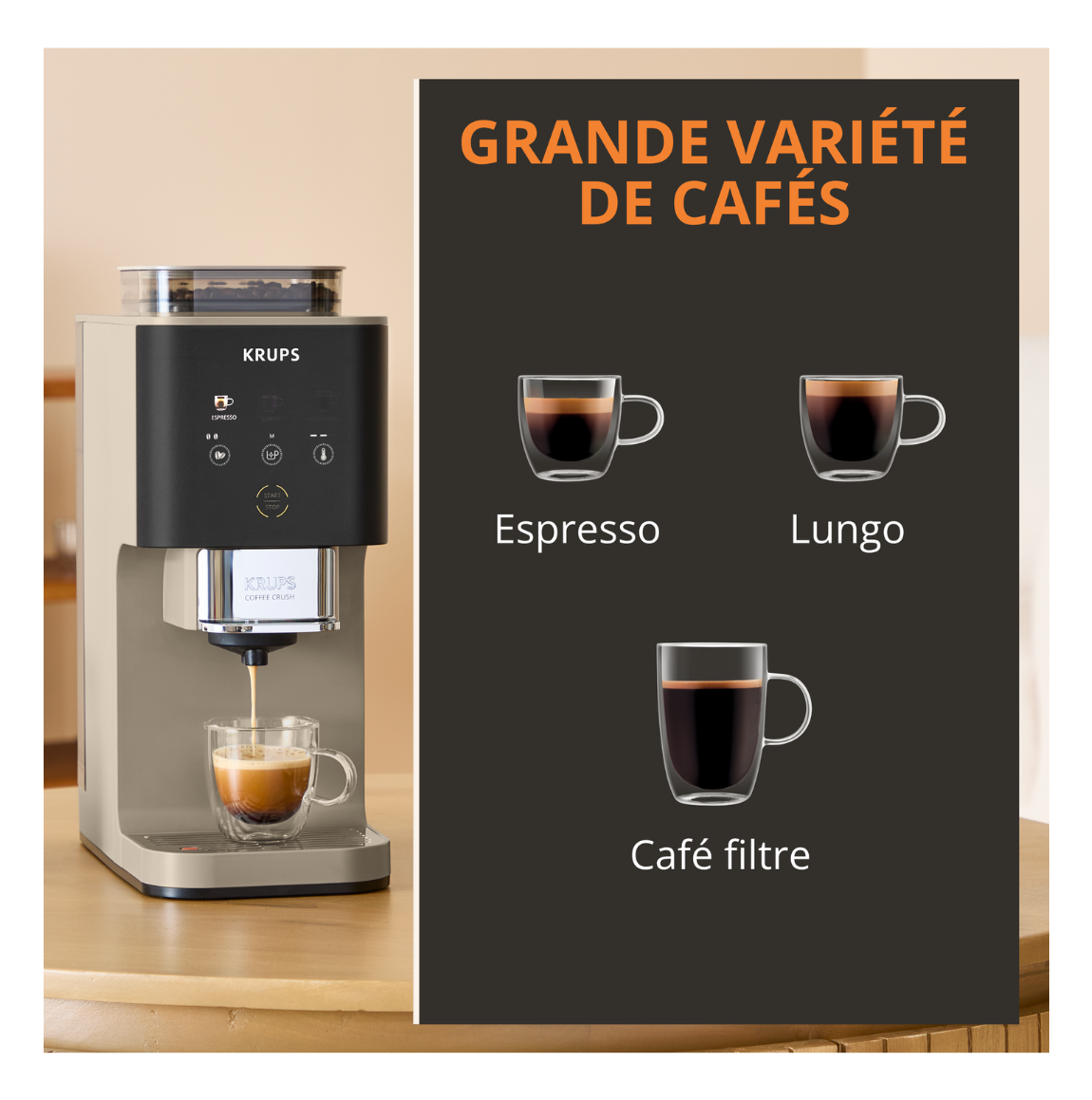 Machine à Café Expresso Automatique Crush Extra