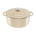 Faitout en Fonte Lov 25cm Beige