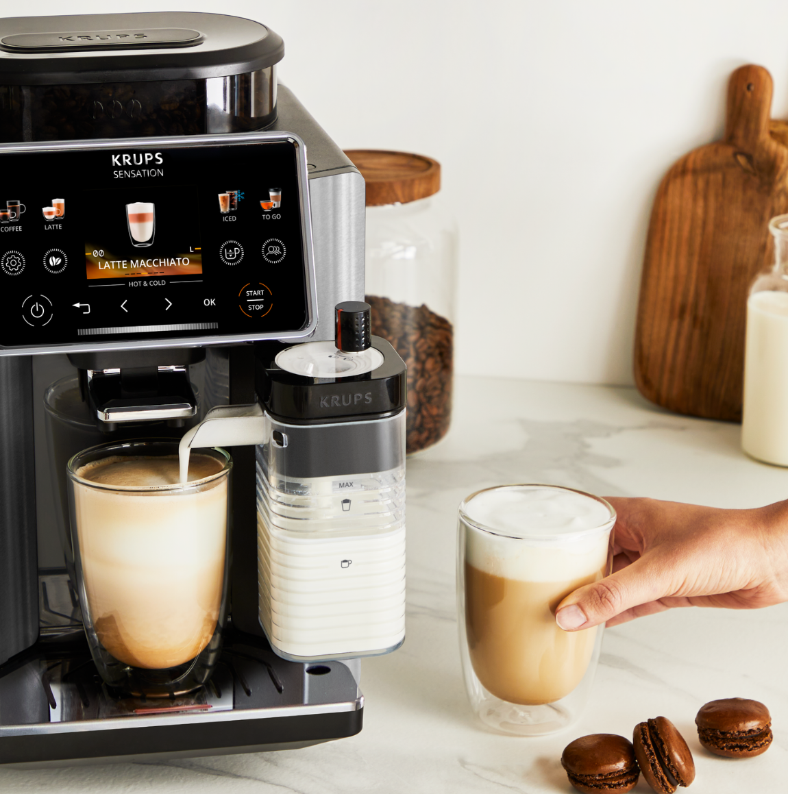 Machine Expresso Automatique Sensation Elite