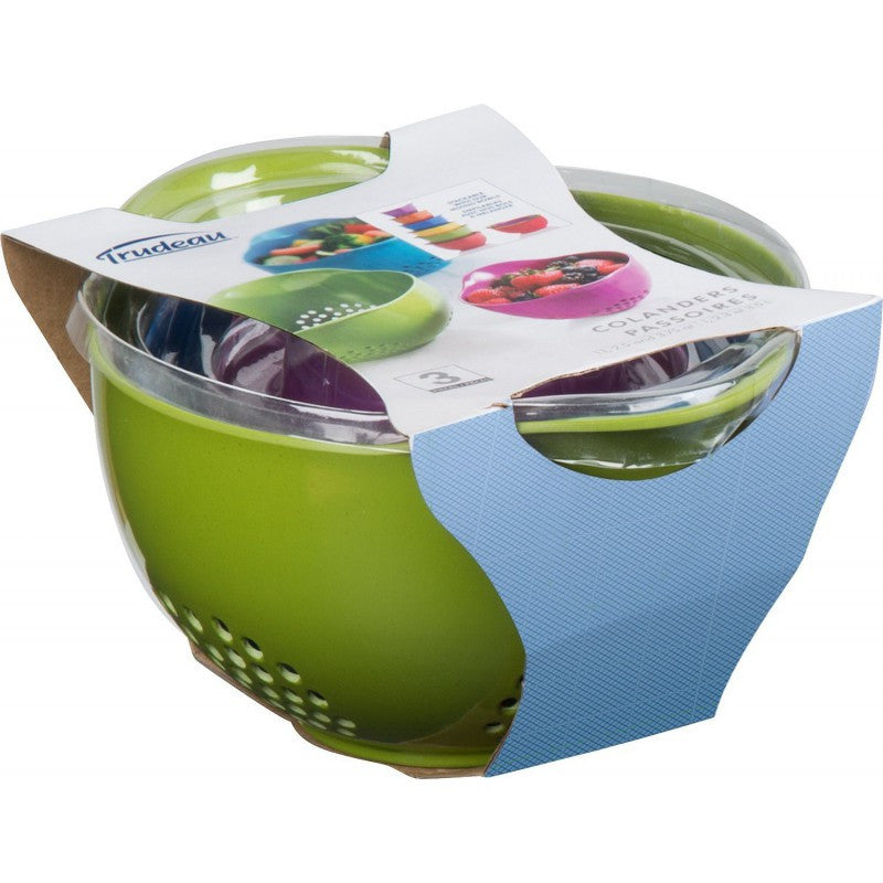 Ensemble de 3 passoires