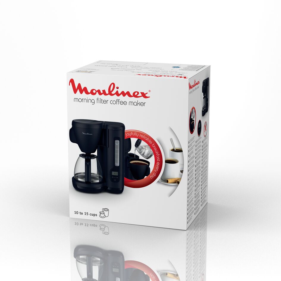 Cafetière Morning Program 15 tasses Noir