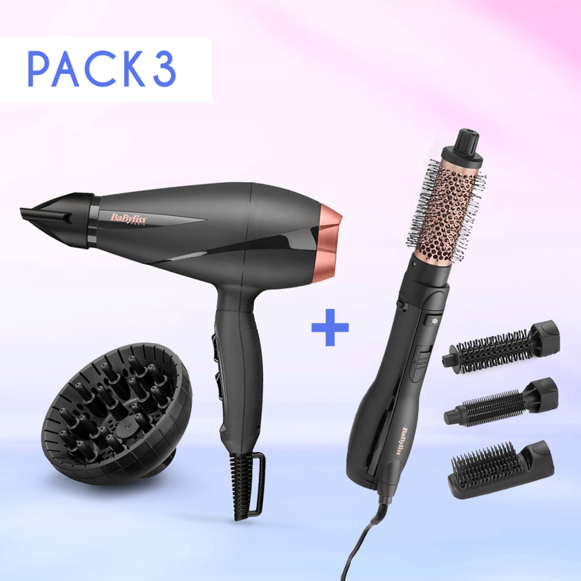 Pack Sèche-Cheveux Smooth Pro 2100 + Brosse Soufflante Smooth Finish