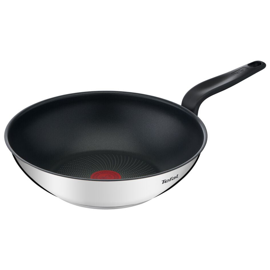 Wok Inox 28cm Primary Avec Revêtement