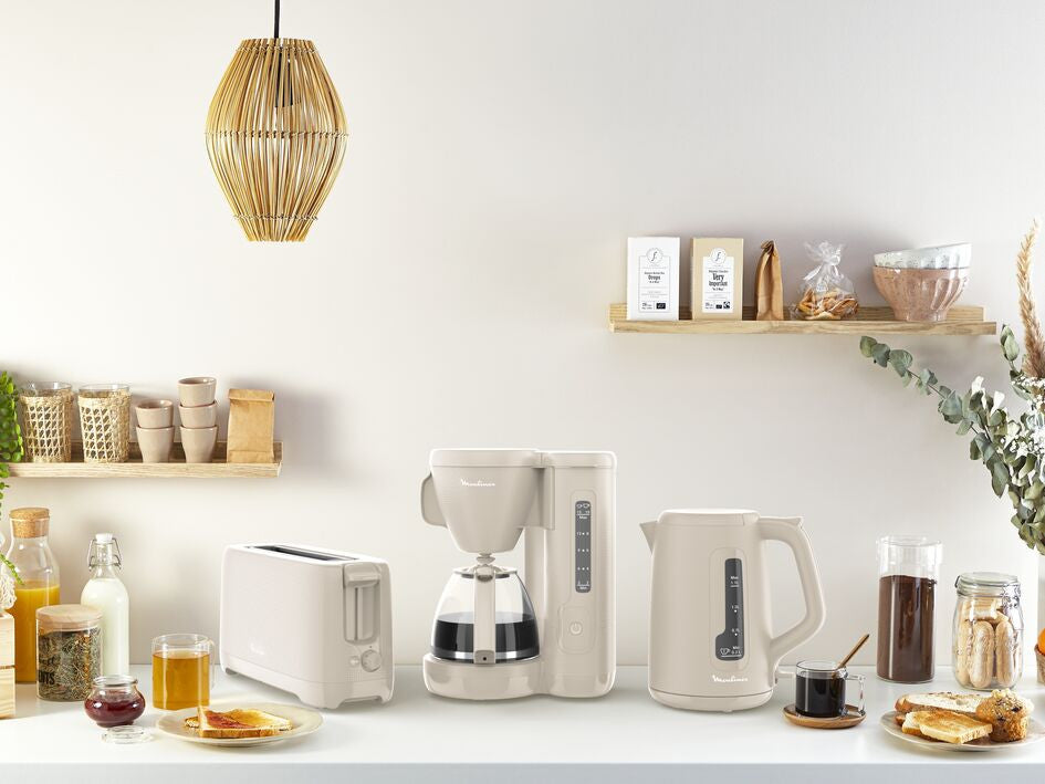 Bouilloire Électrique Morning – 1,7 L Gris Chaud