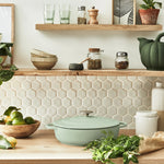 Faitout Peu Profond Fonte Lov 28cm Vert