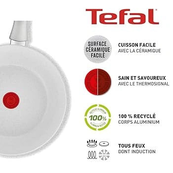 Poêle Céramique 24cm Natural Chef On