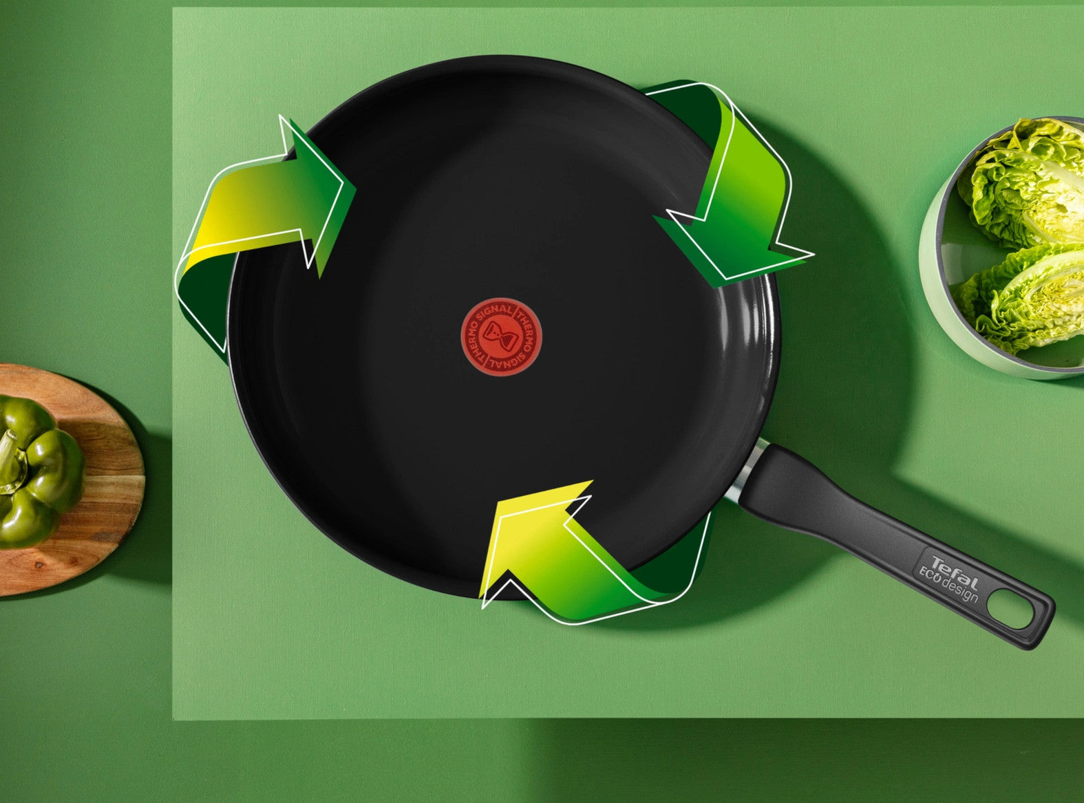 Poêle Céramique 20cm Renew Black