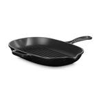 Skillet 32cm Grill Ovale En Fonte Emaillée