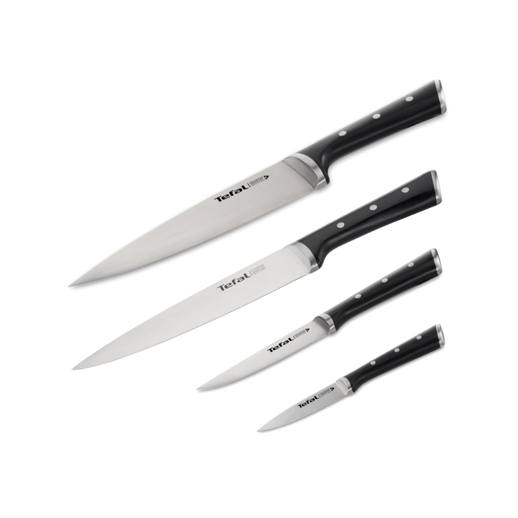 Set de 4 Couteaux Tefal Ice Force – Acier Inoxydable