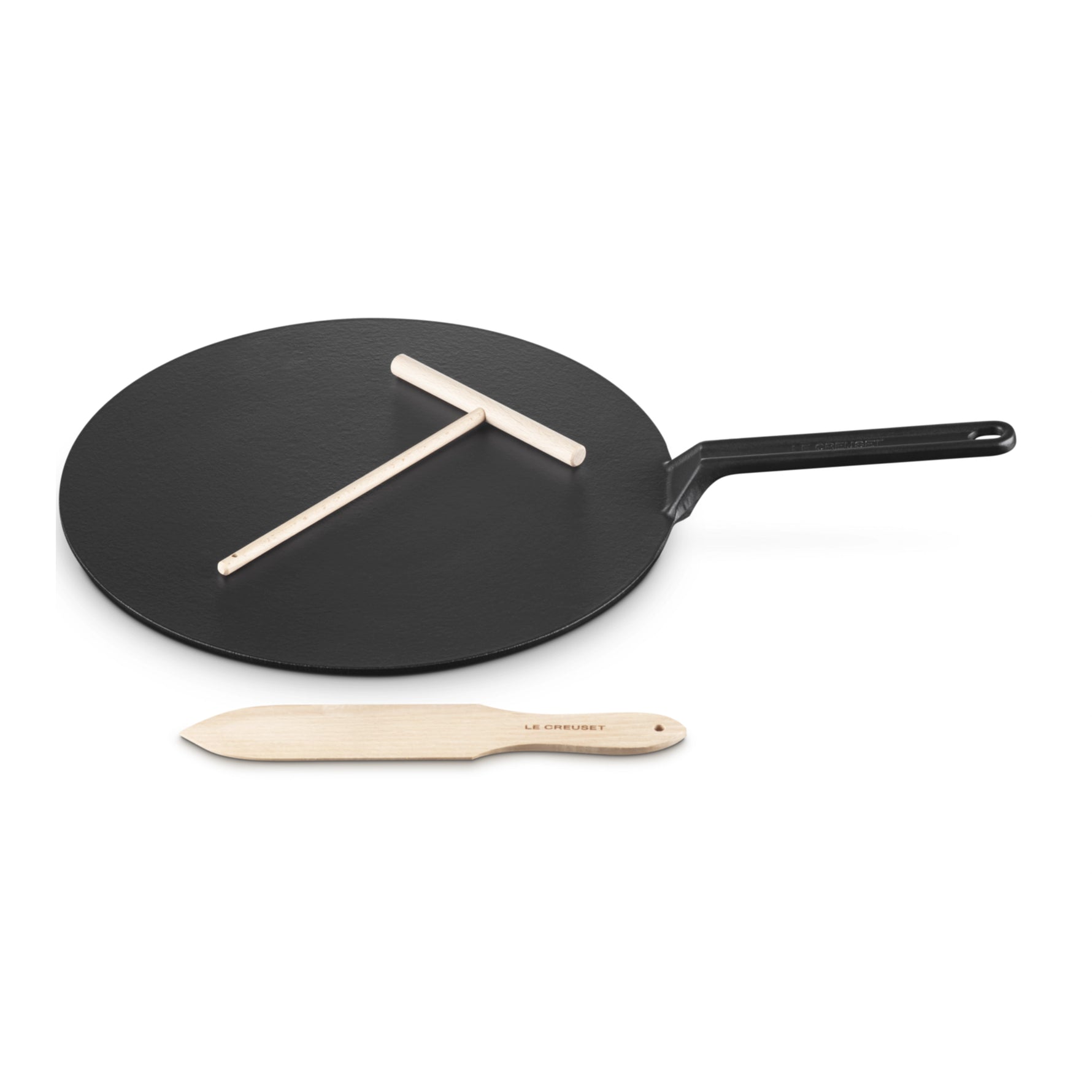 Grande Crêpière En Fonte Emaillée 32cm