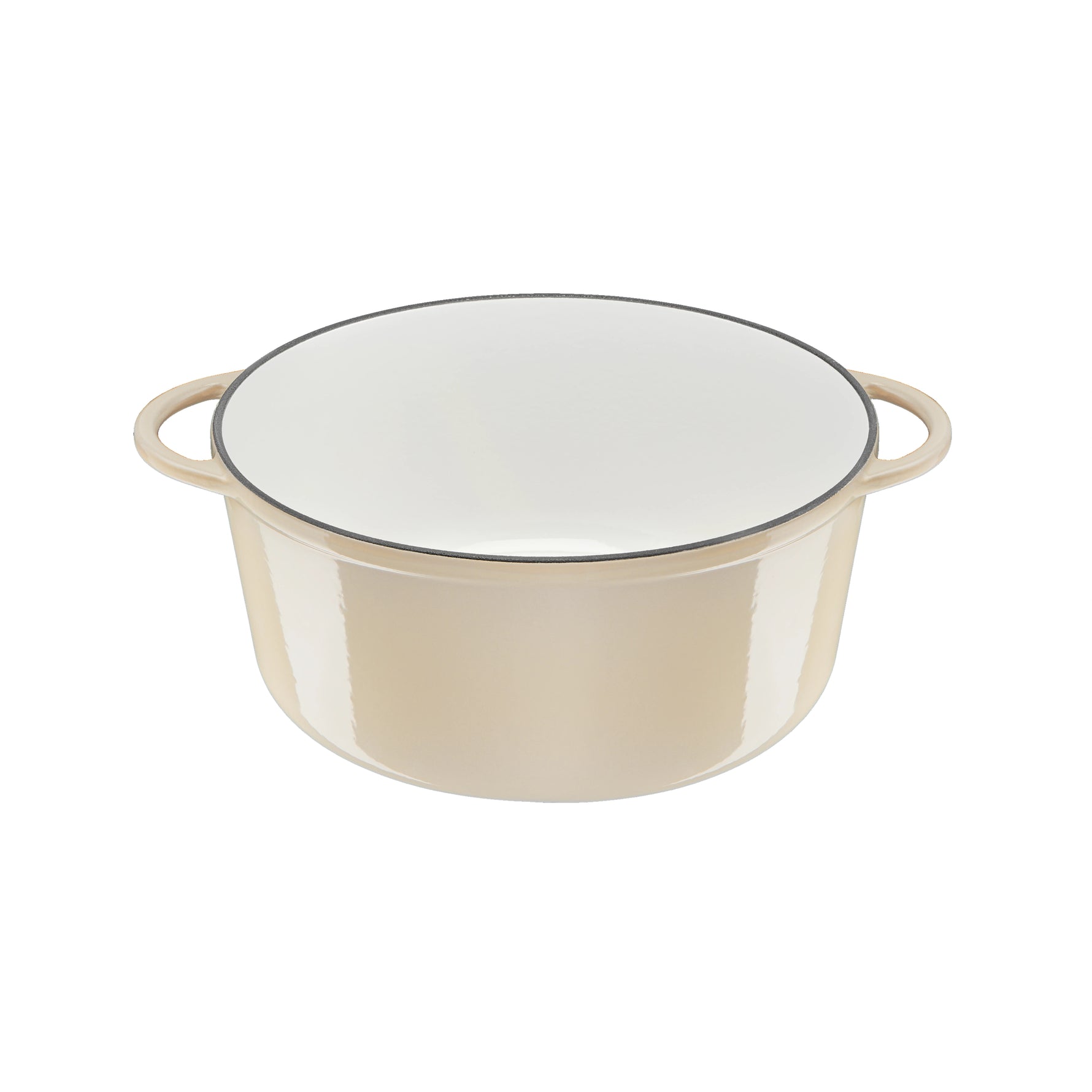 Faitout  Fonte Lov 29cm Beige