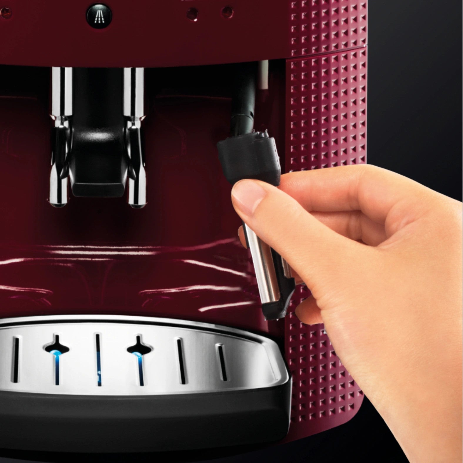 Essential Rouge – Machine à Café Expresso Automatique