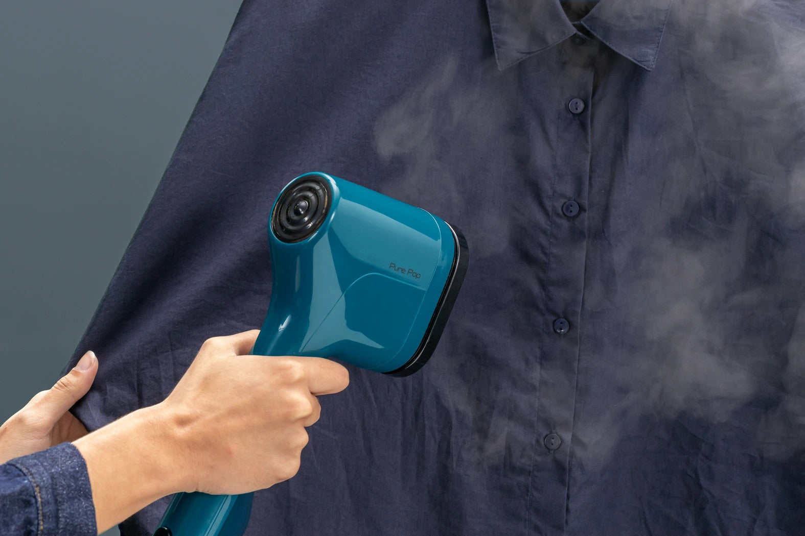 Défroisseur Vapeur à Main Rowenta Pure Pop Slim Bleu - 1300W