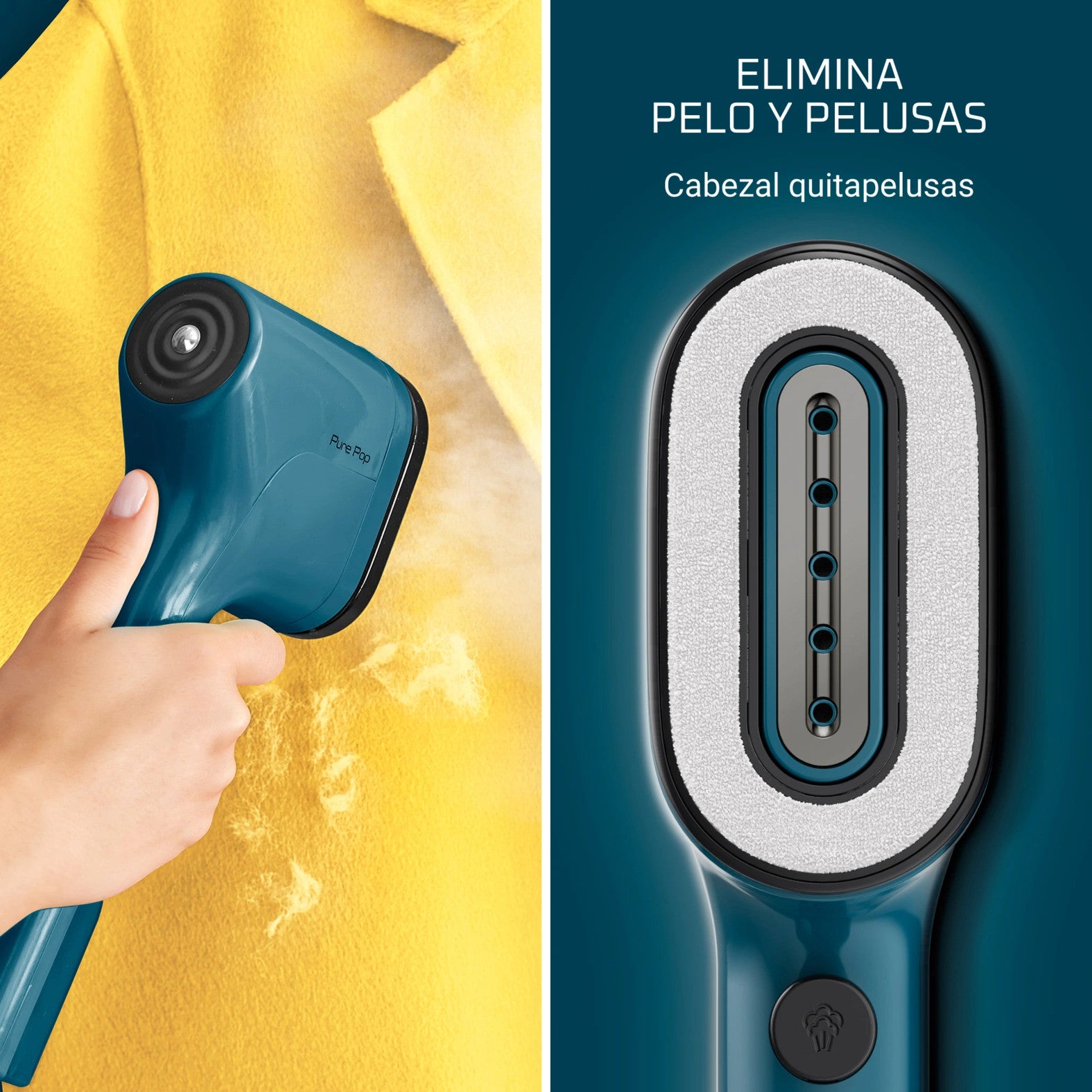 Défroisseur Vapeur à Main Rowenta Pure Pop Slim Bleu - 1300W