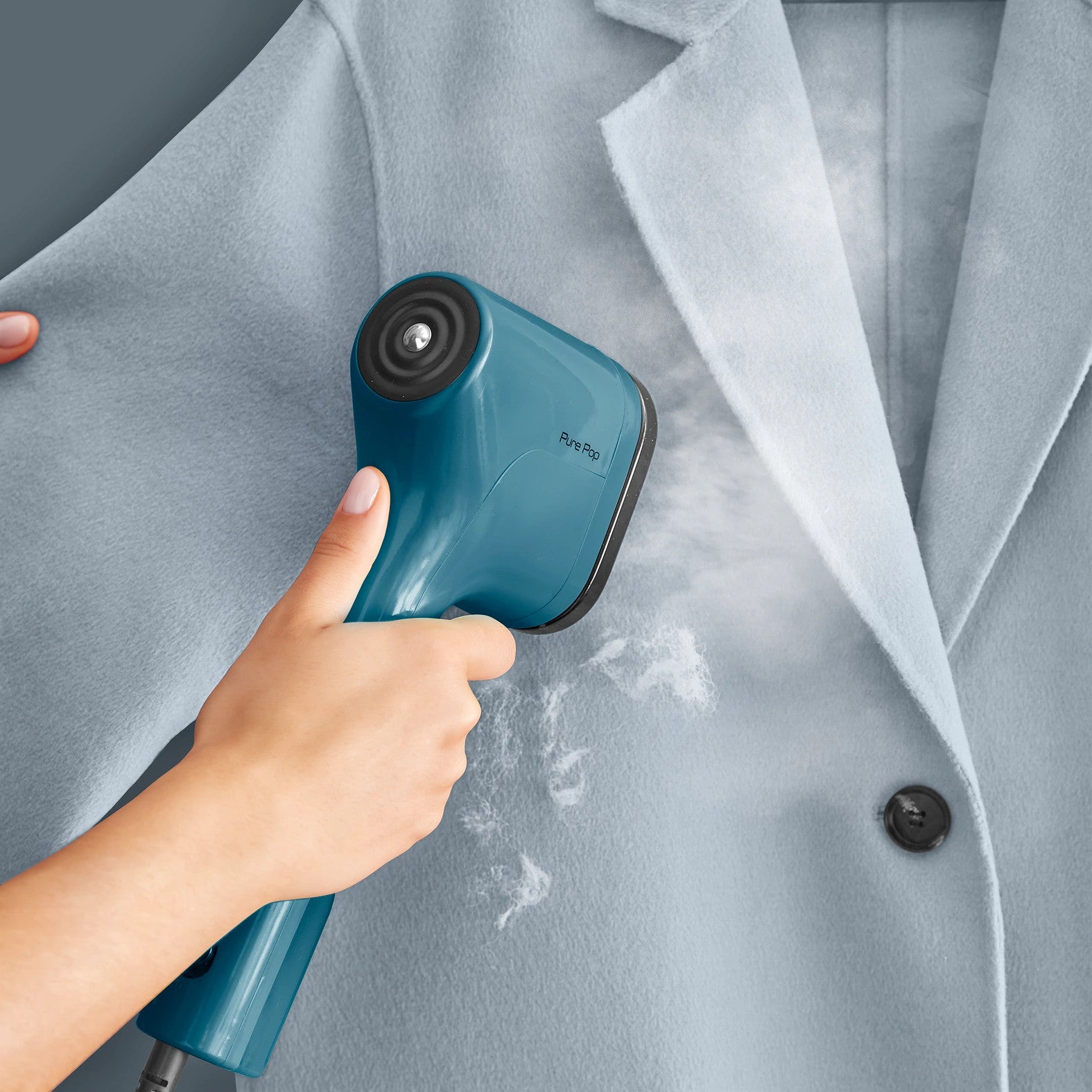 Défroisseur Vapeur à Main Rowenta Pure Pop Slim Bleu - 1300W