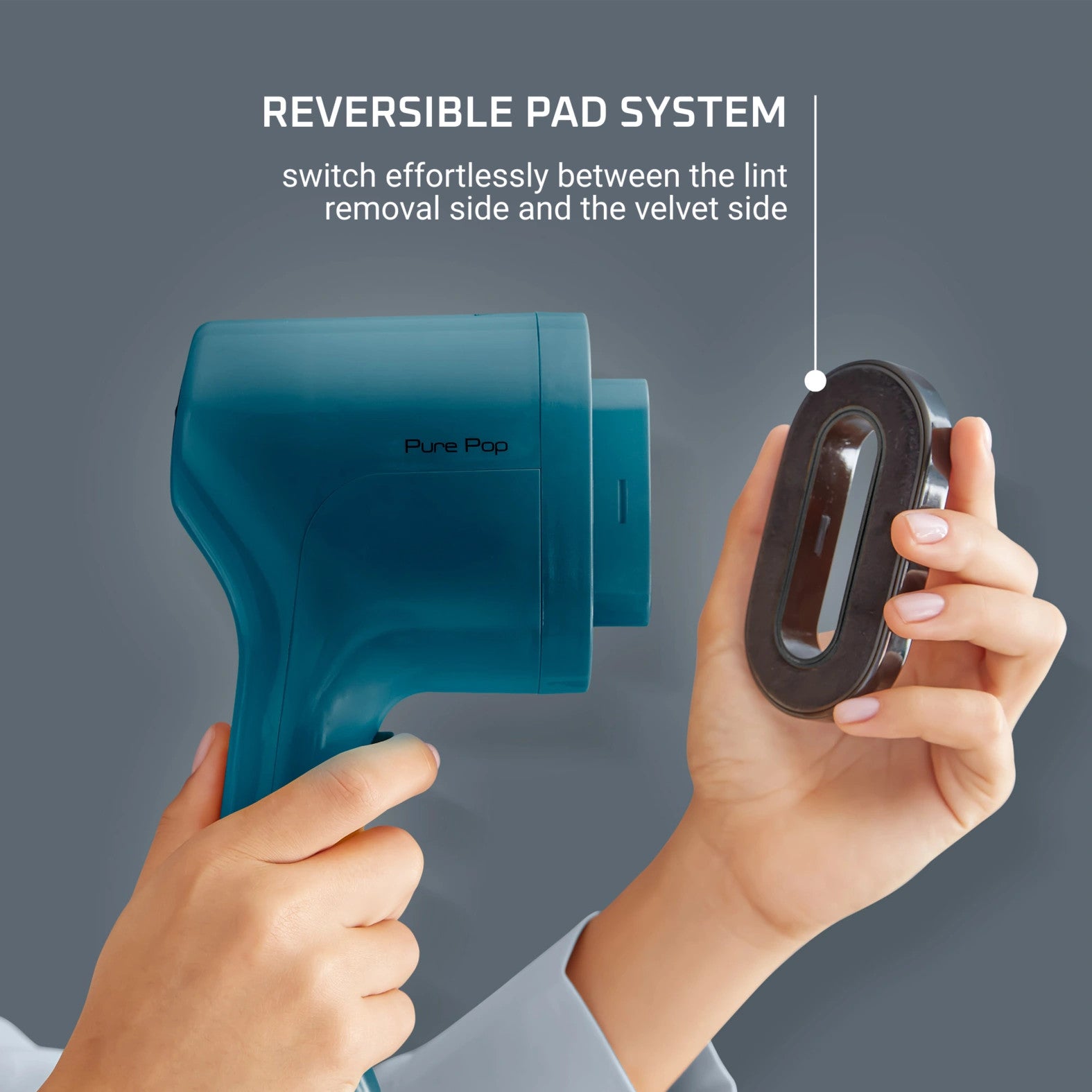 Défroisseur Vapeur à Main Rowenta Pure Pop Slim Bleu - 1300W