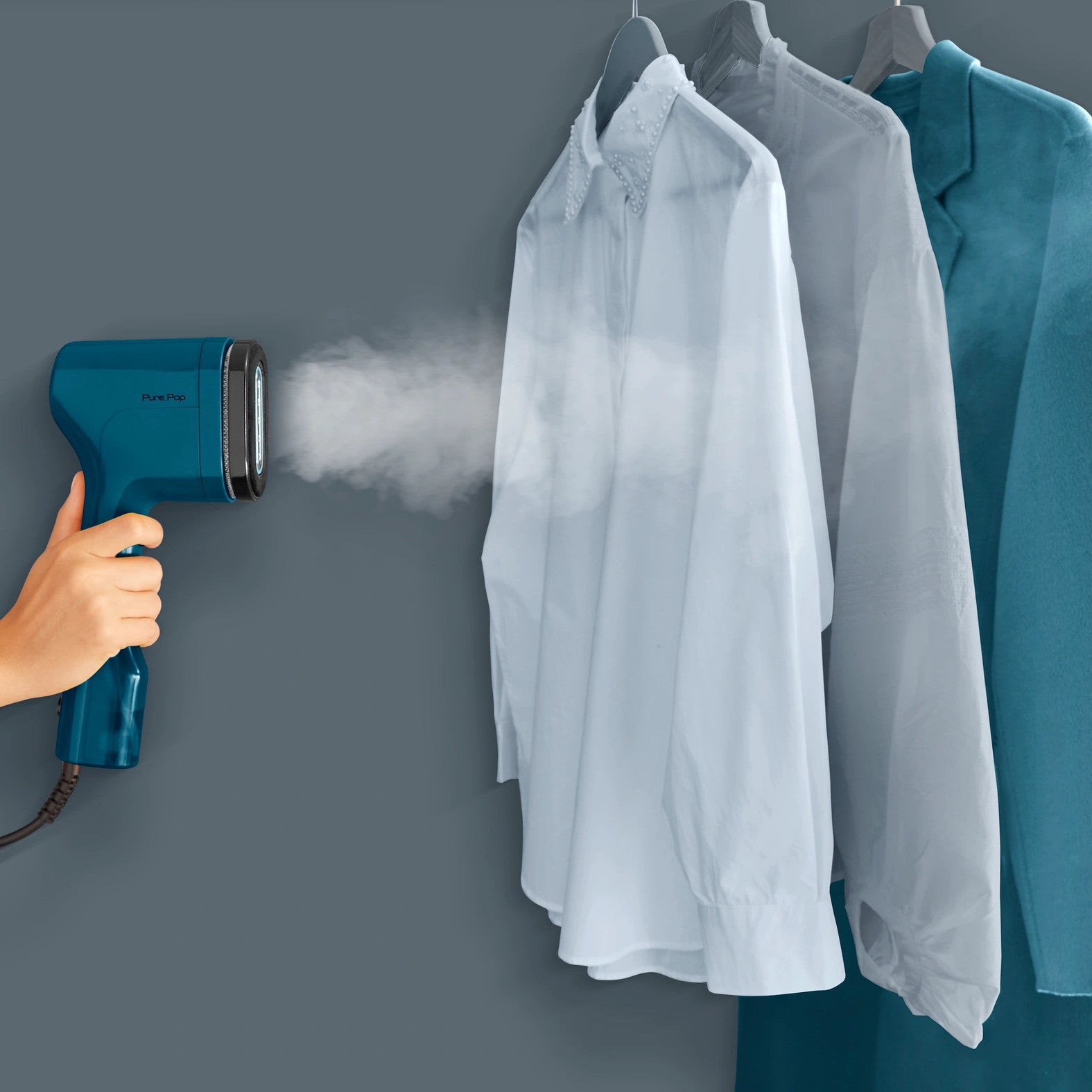 Défroisseur Vapeur à Main Rowenta Pure Pop Slim Bleu - 1300W