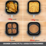 Friteuse Sans Huile Easy Fry Infrared 7L