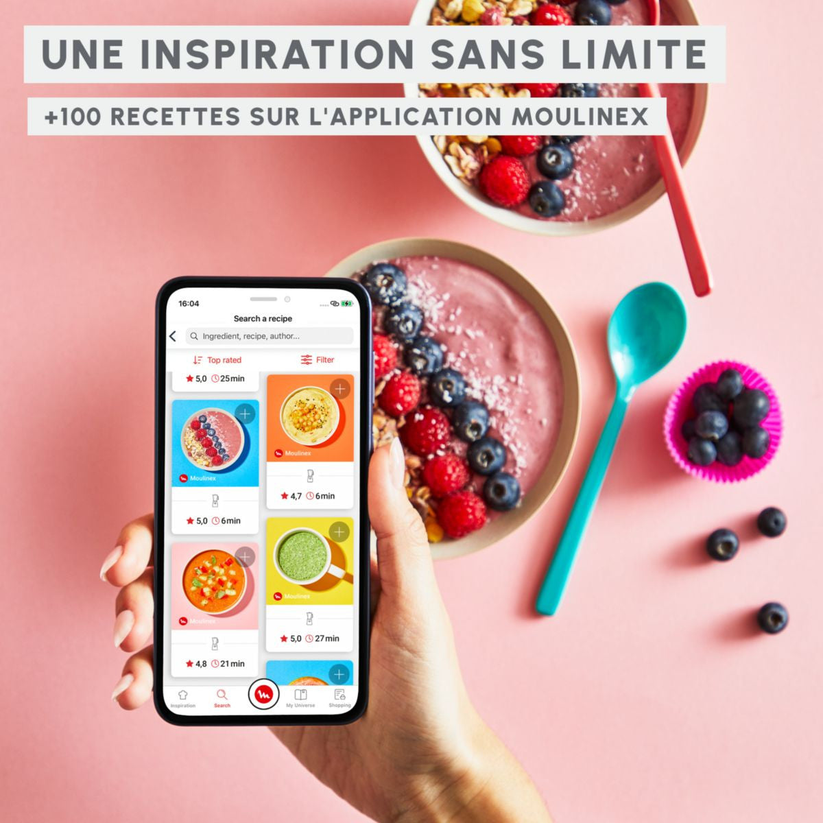 Blend Up - Mini Blender Puissant 1000 W