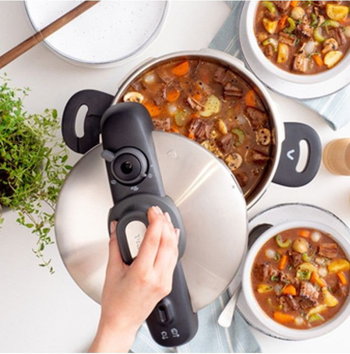 Cocotte Tefal Secure Compact - 6L Inox