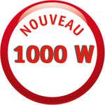 Moulinette Multifonction 1000W Avec Bol 1.5L Blanc