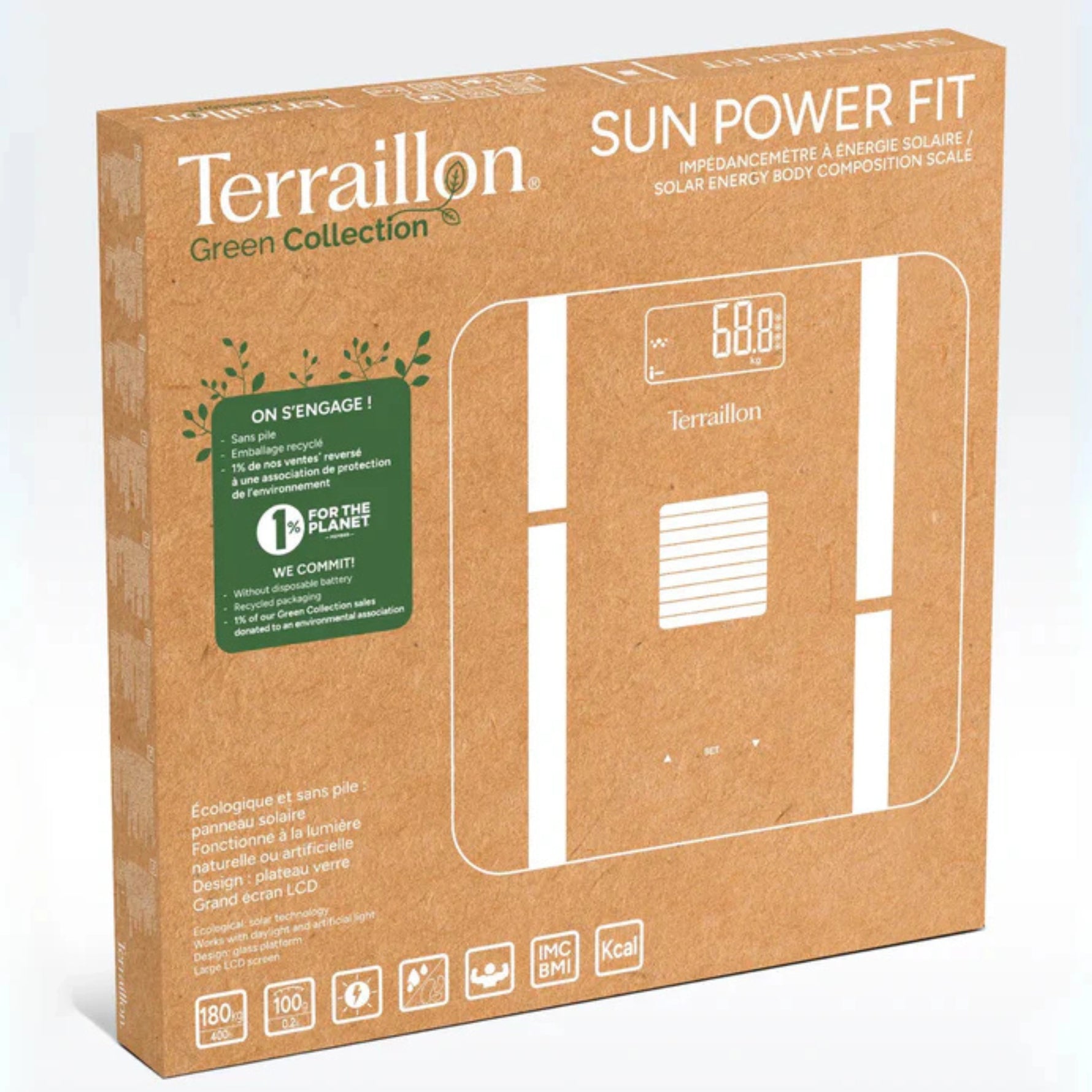 Pèse-Personne Sun Power Fit