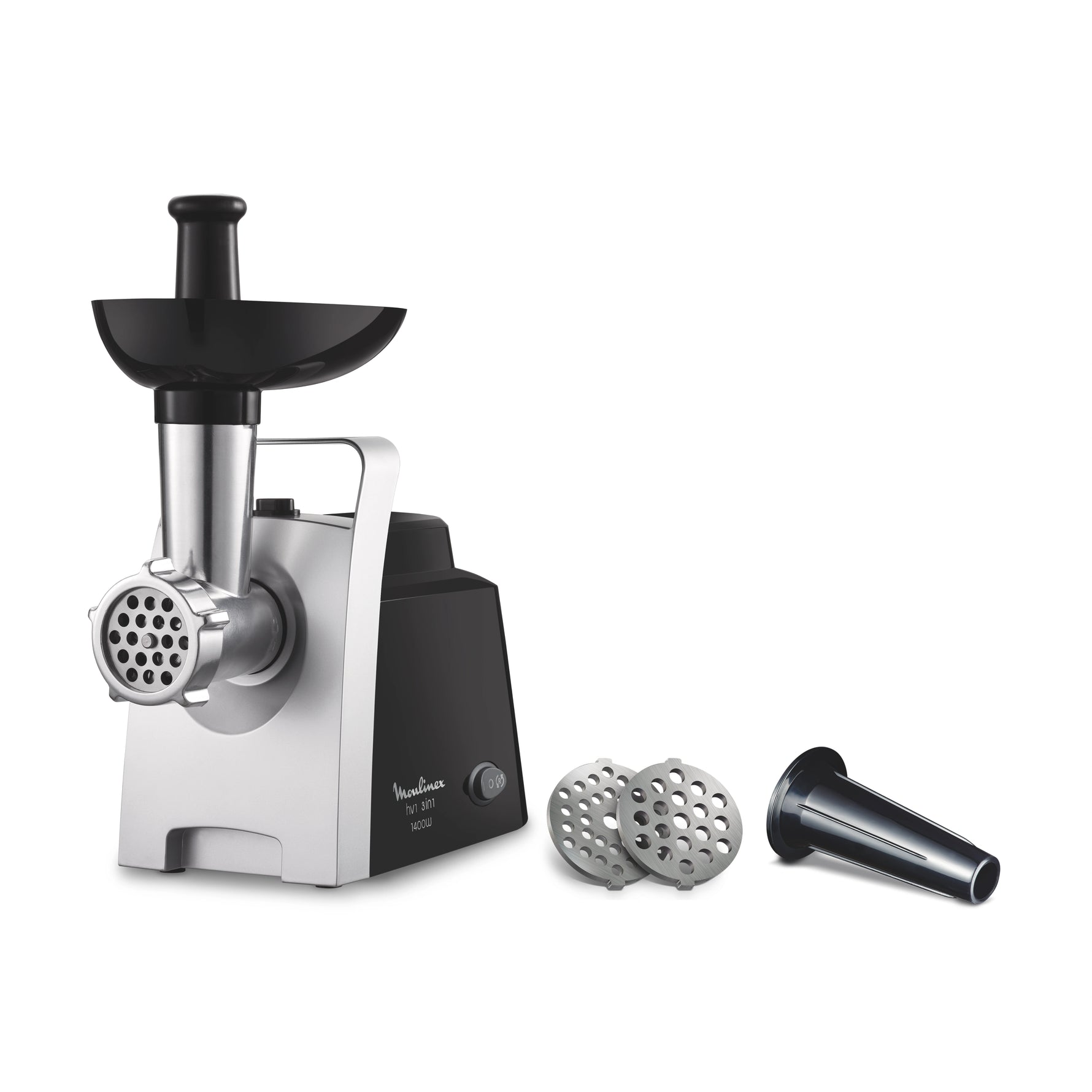 Hachoir À Viande HV1-1400W Noir/Argent