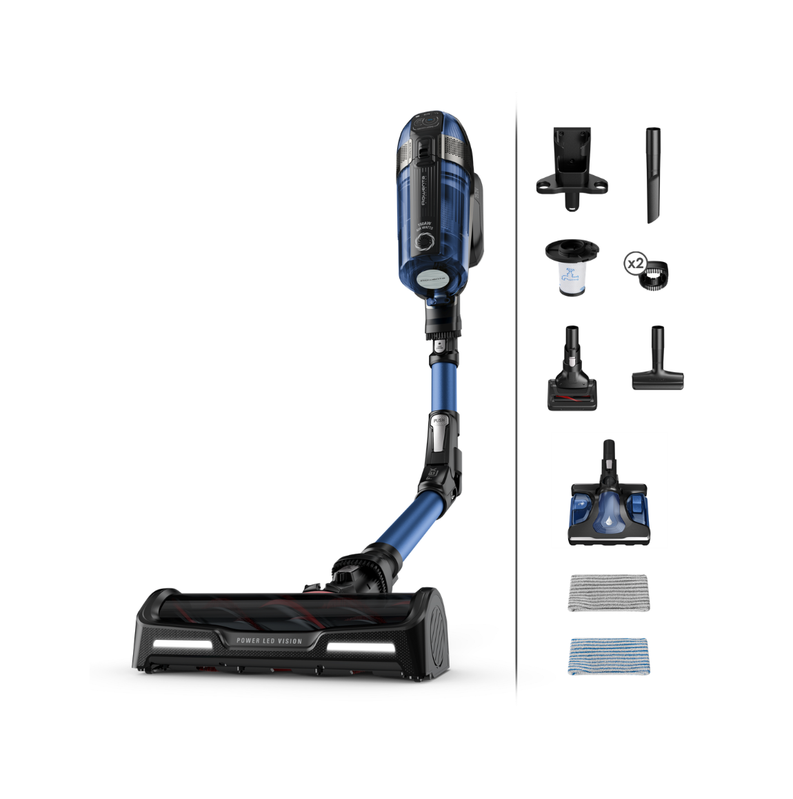 Aspirateur Balai Sans Fil X-Force Flex 12.6 Aqua