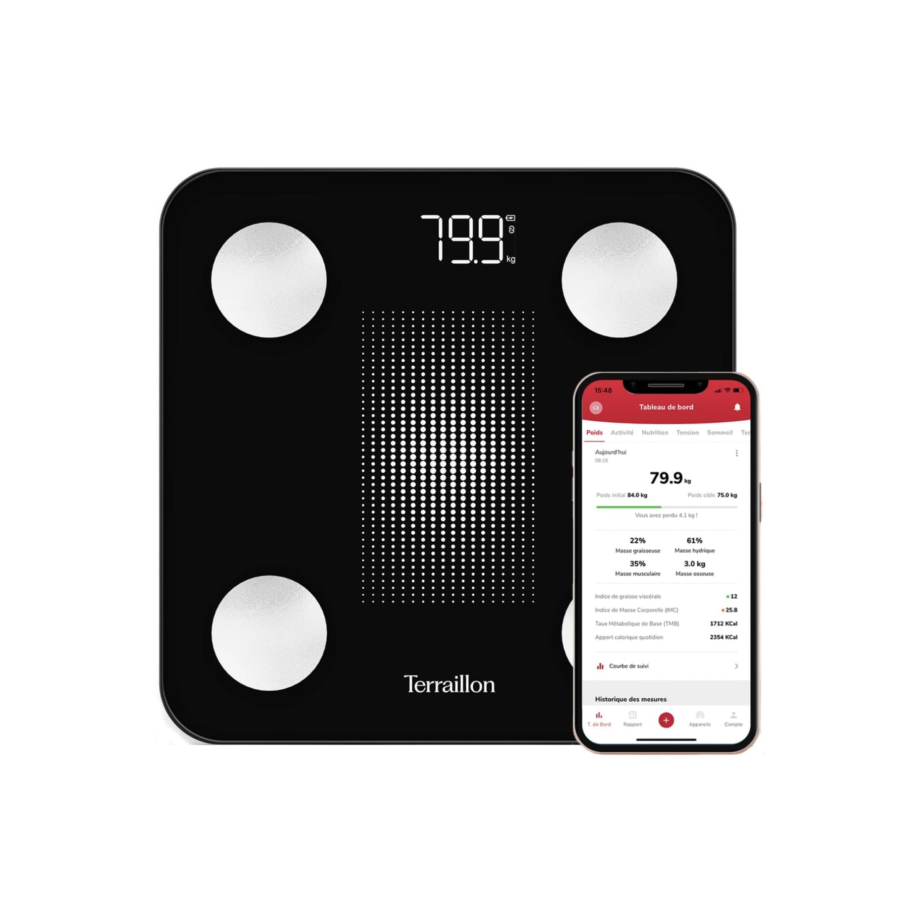 Pèse-Personne WEIGHT Balance Connect Bluetooth